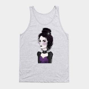 Lady Black Tank Top